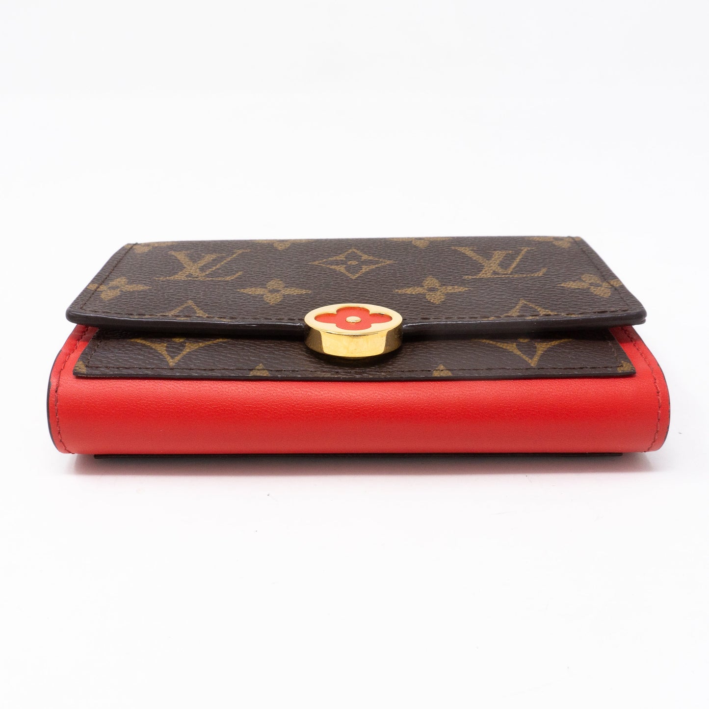 Flore Compact Wallet Monogram