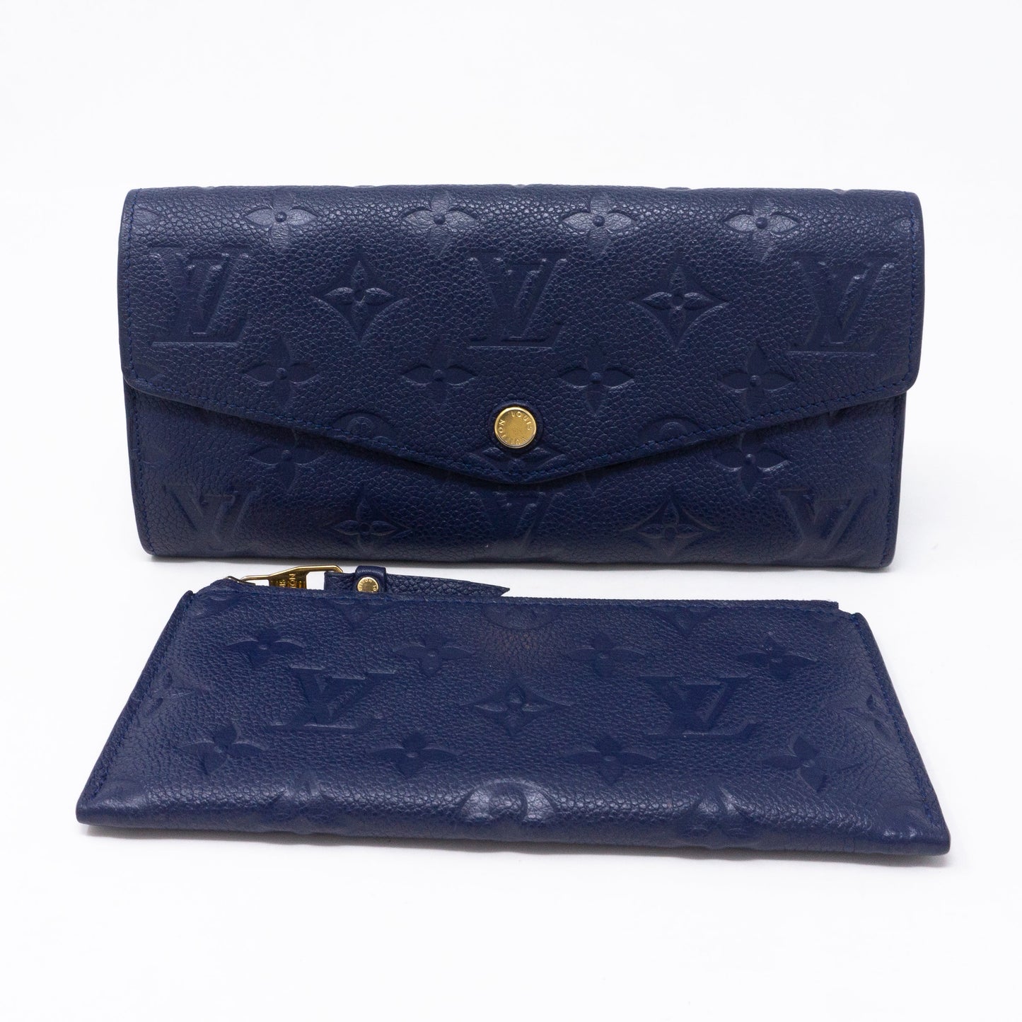 Curieuse Wallet Monogram Empreinte Iris