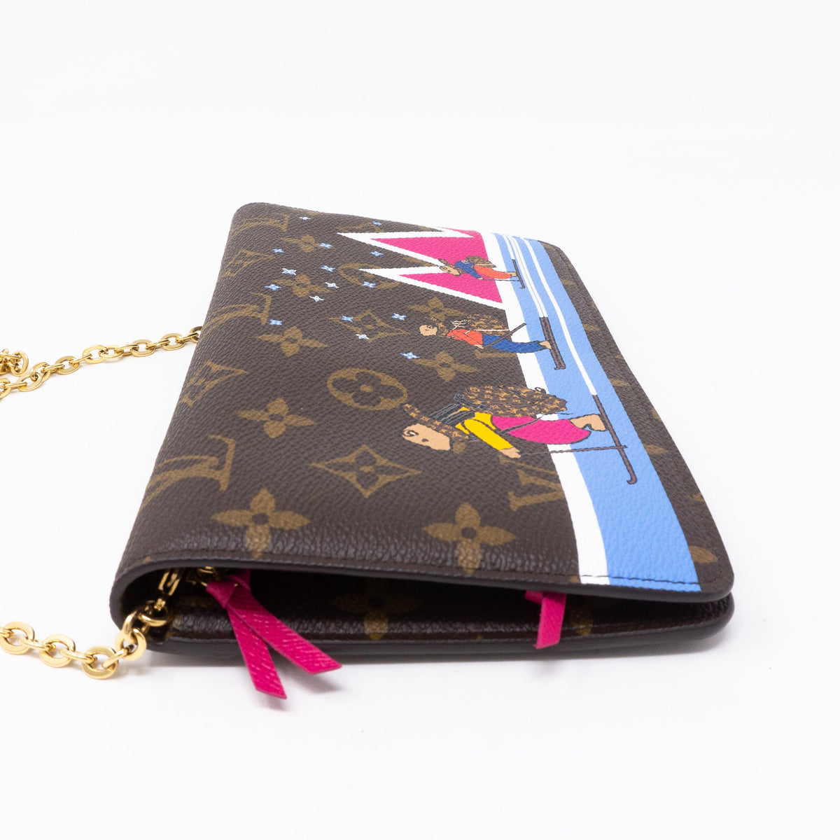 Pochette Weekend Monogram Christmas Animation