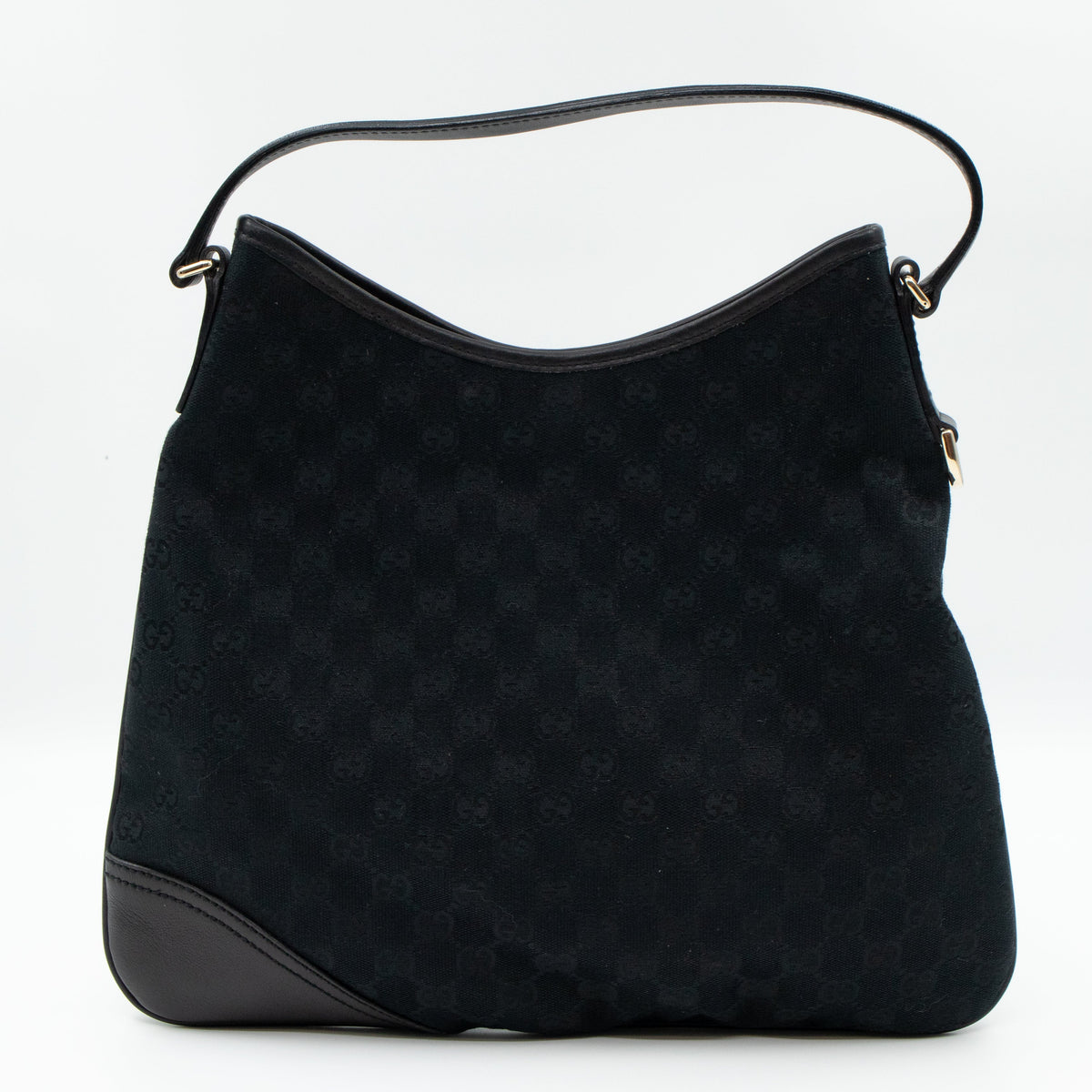 Britt Medium Hobo Black Canvas