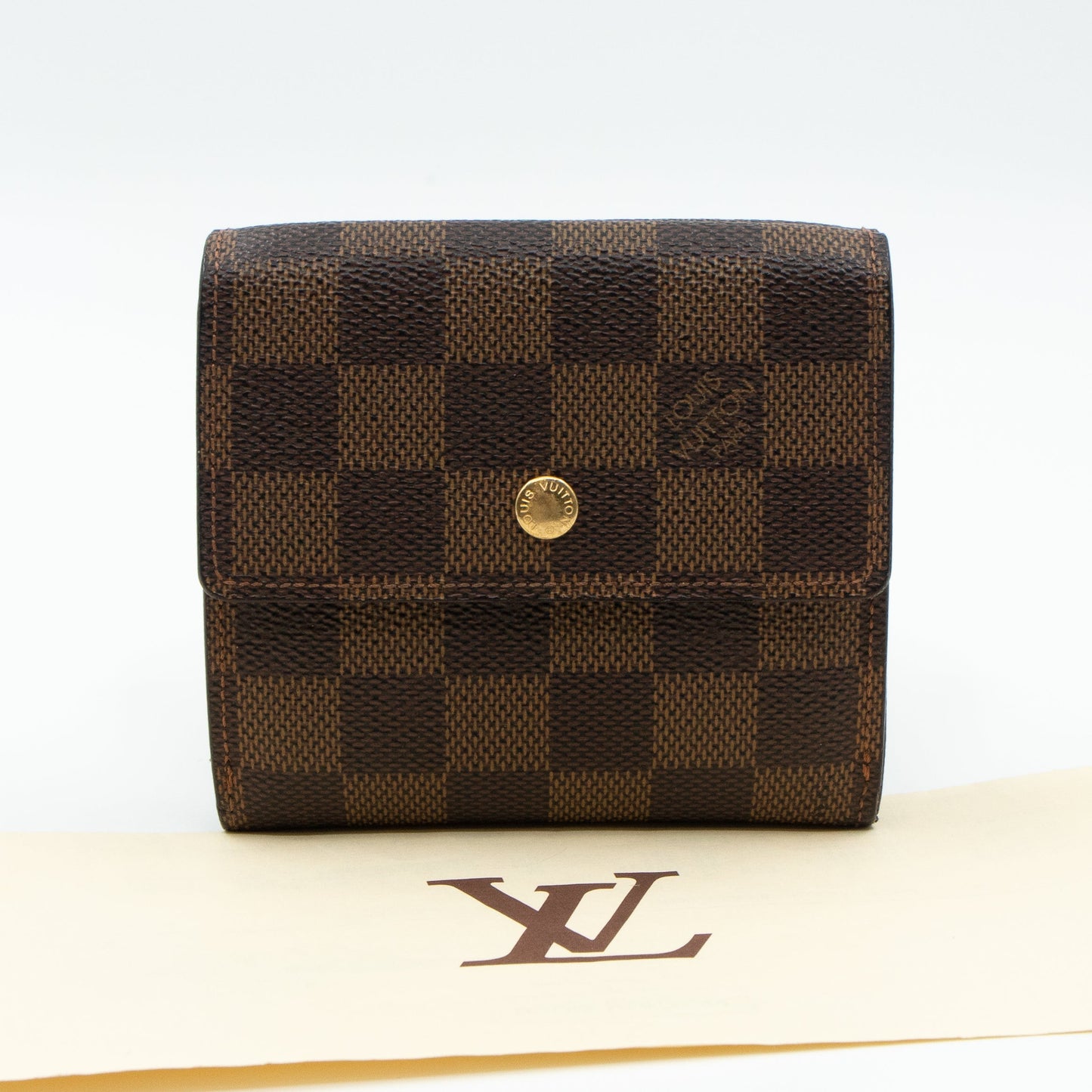 Elise Wallet Damier Ebene