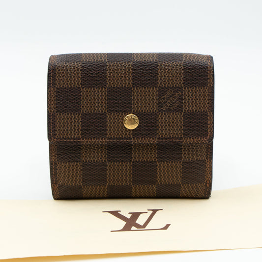 Elise Wallet Damier Ebene