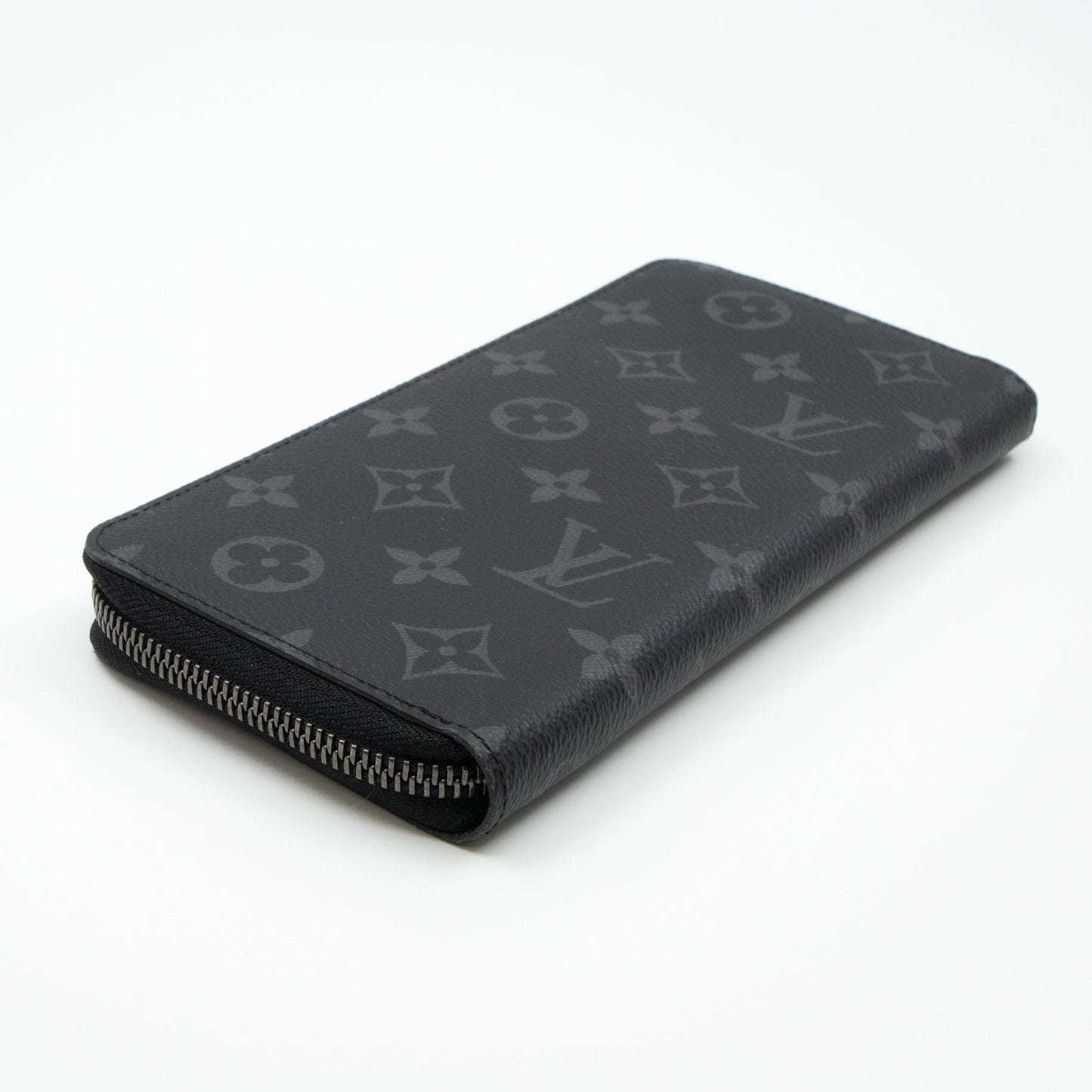 Zippy Vertical Wallet Monogram Eclipse