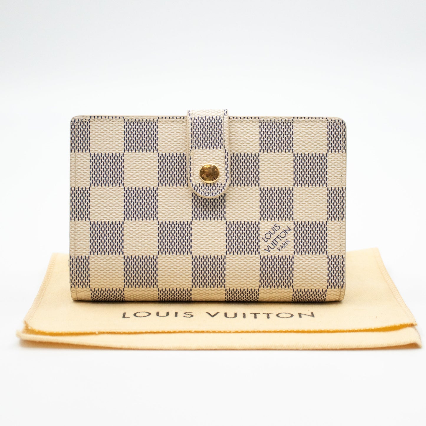 Viennois Wallet Damier Azur