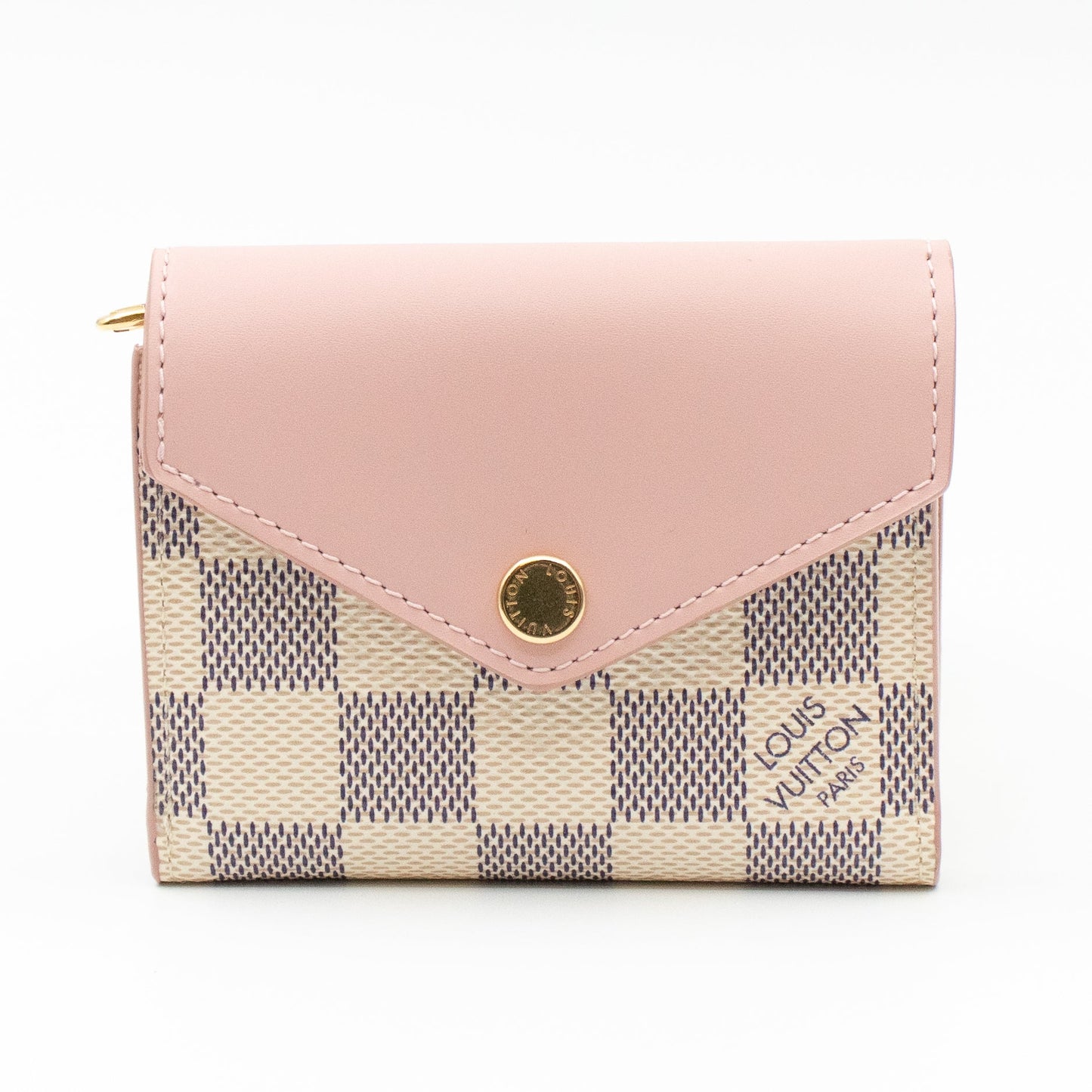 Zoe Wallet Damier Azur