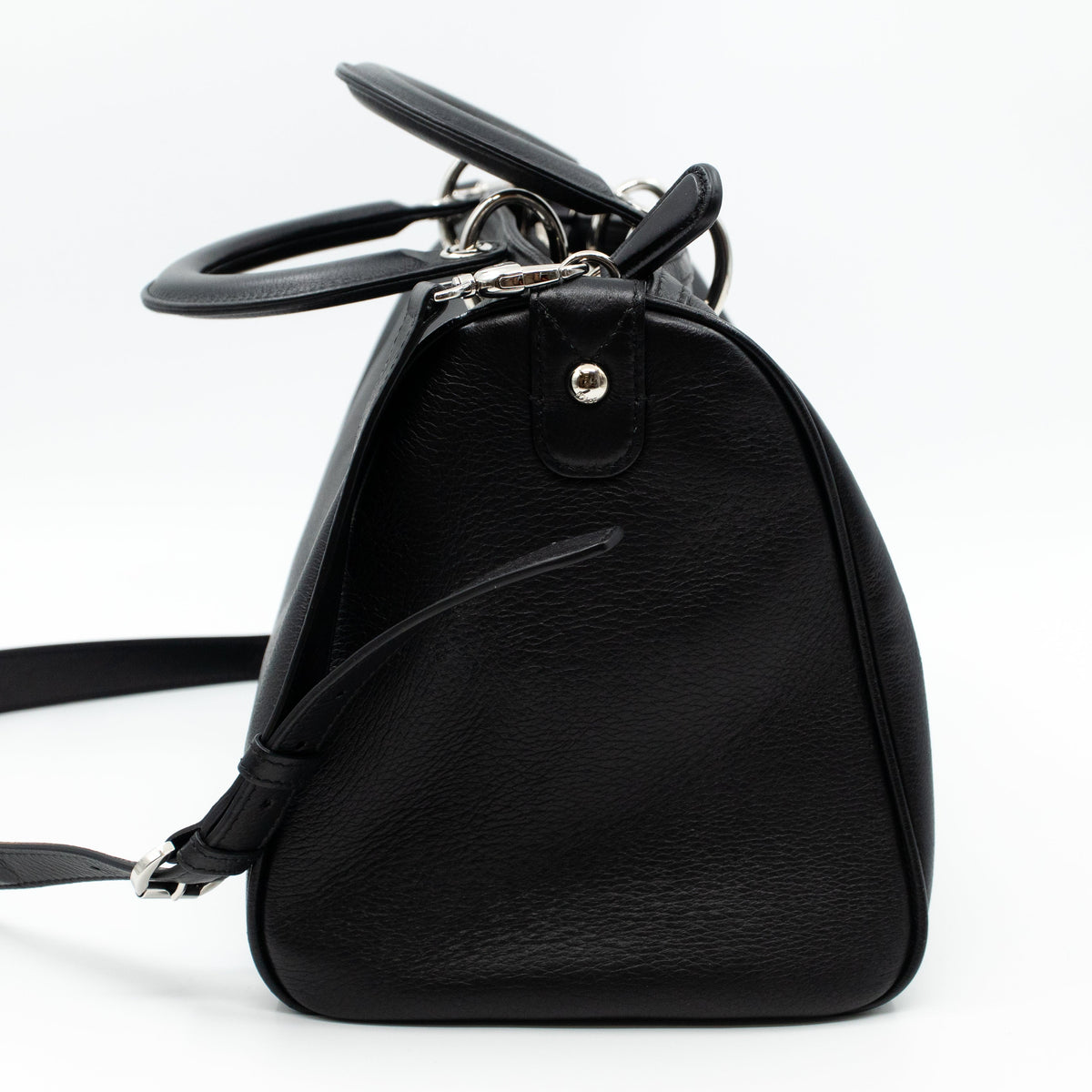Granville Boston Bag Black Leather