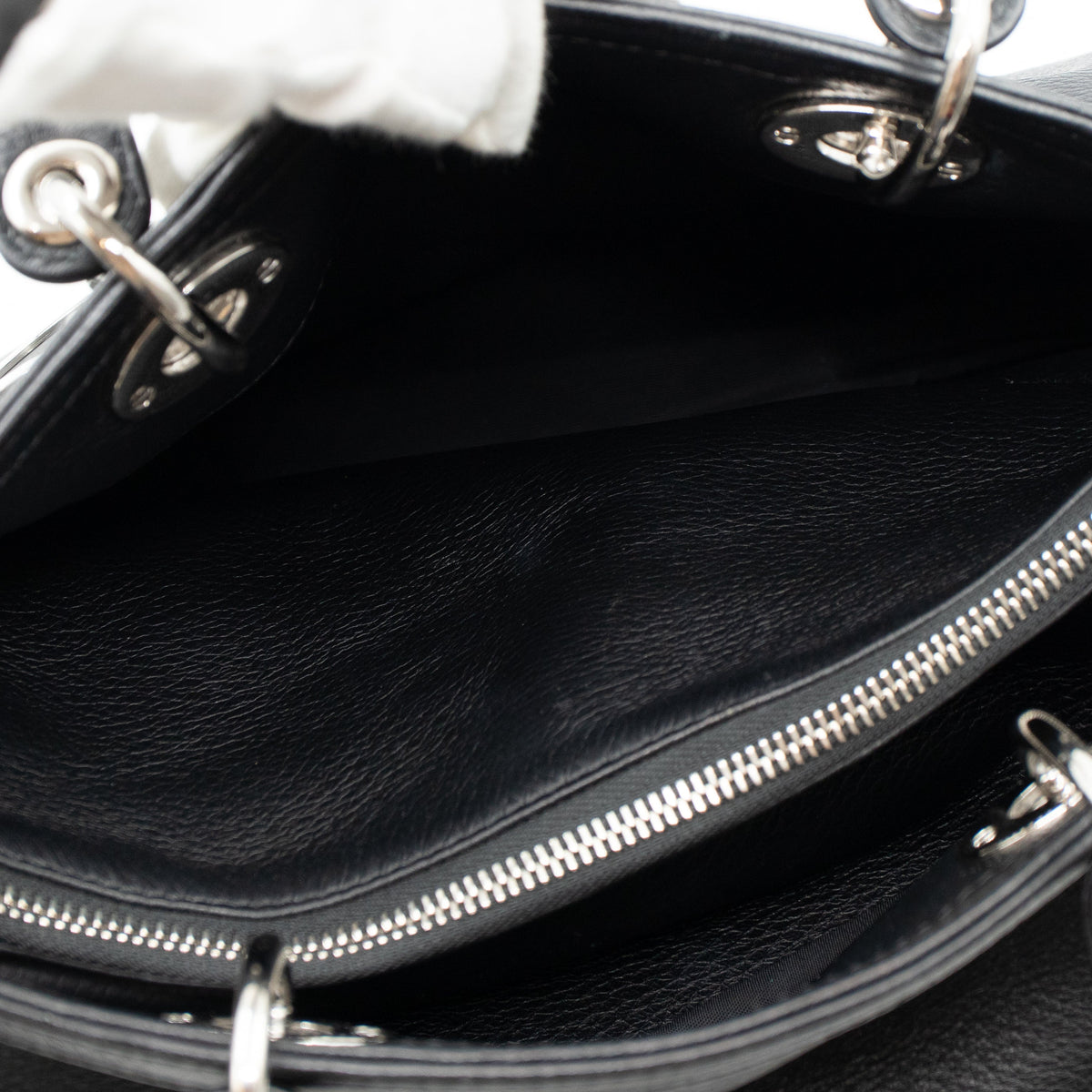 Granville Boston Bag Black Leather