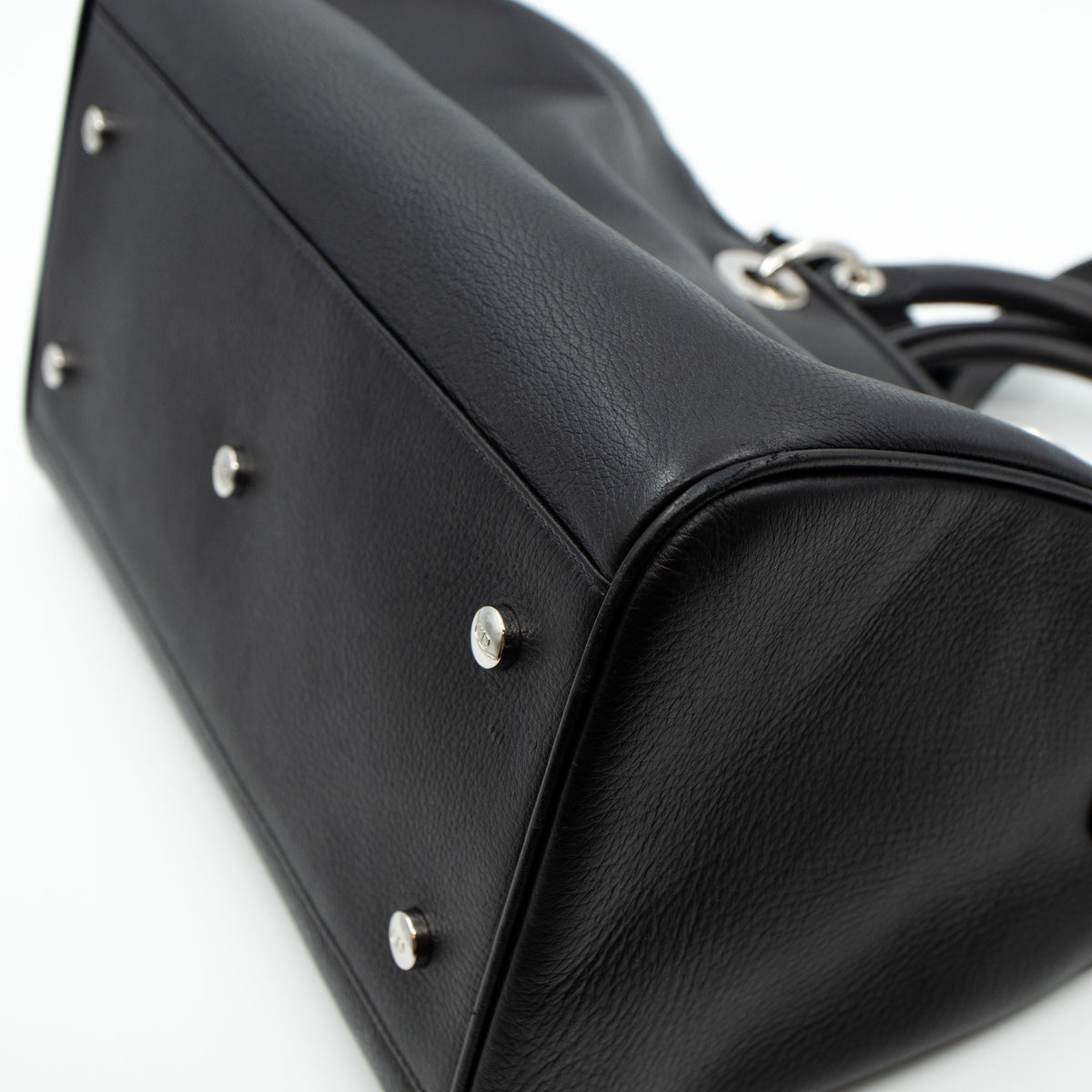Granville Boston Bag Black Leather