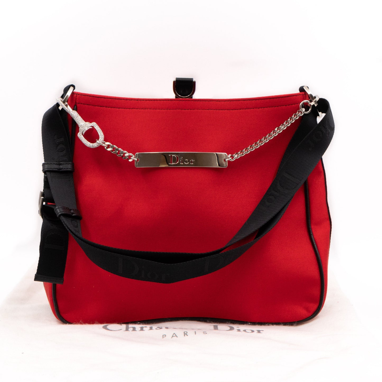 Hardcore Shoulder Bag Red Fabric