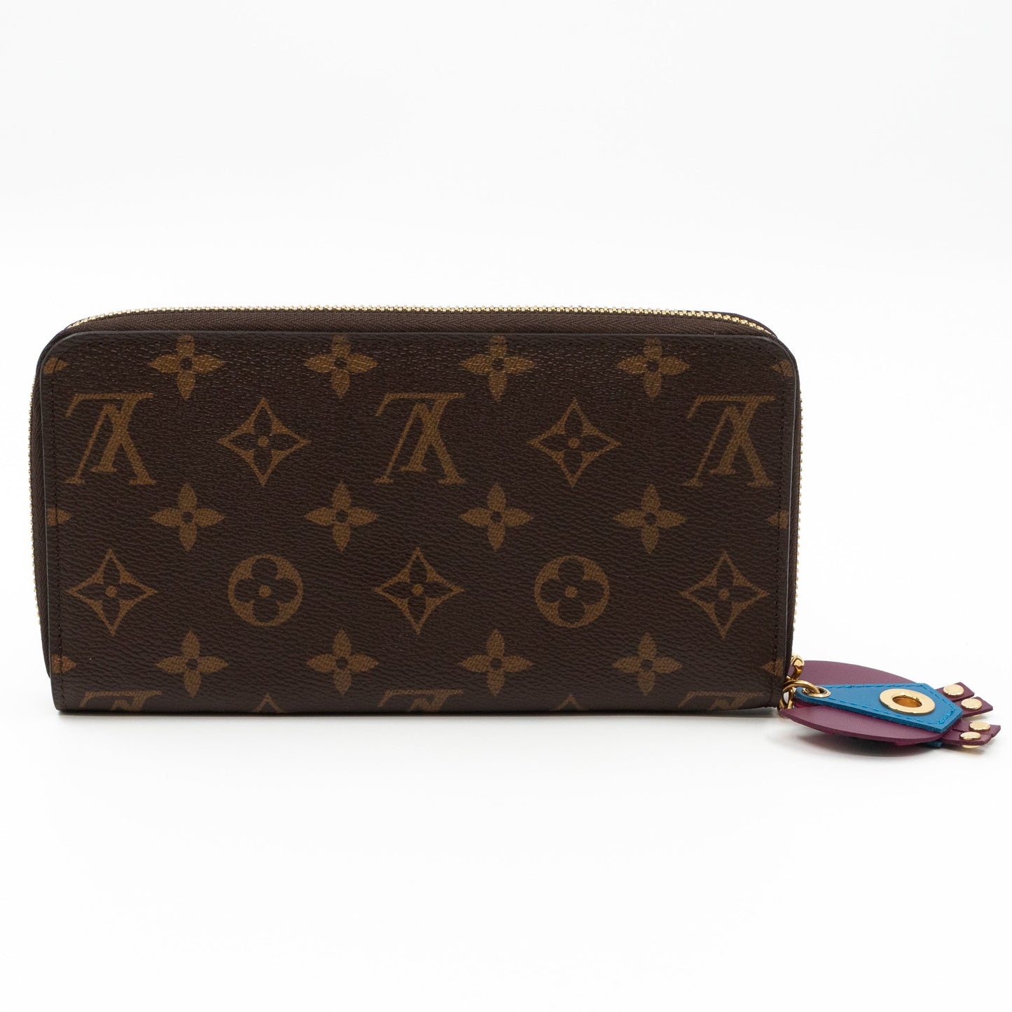 Zippy Wallet Flamingo Monogram Totem