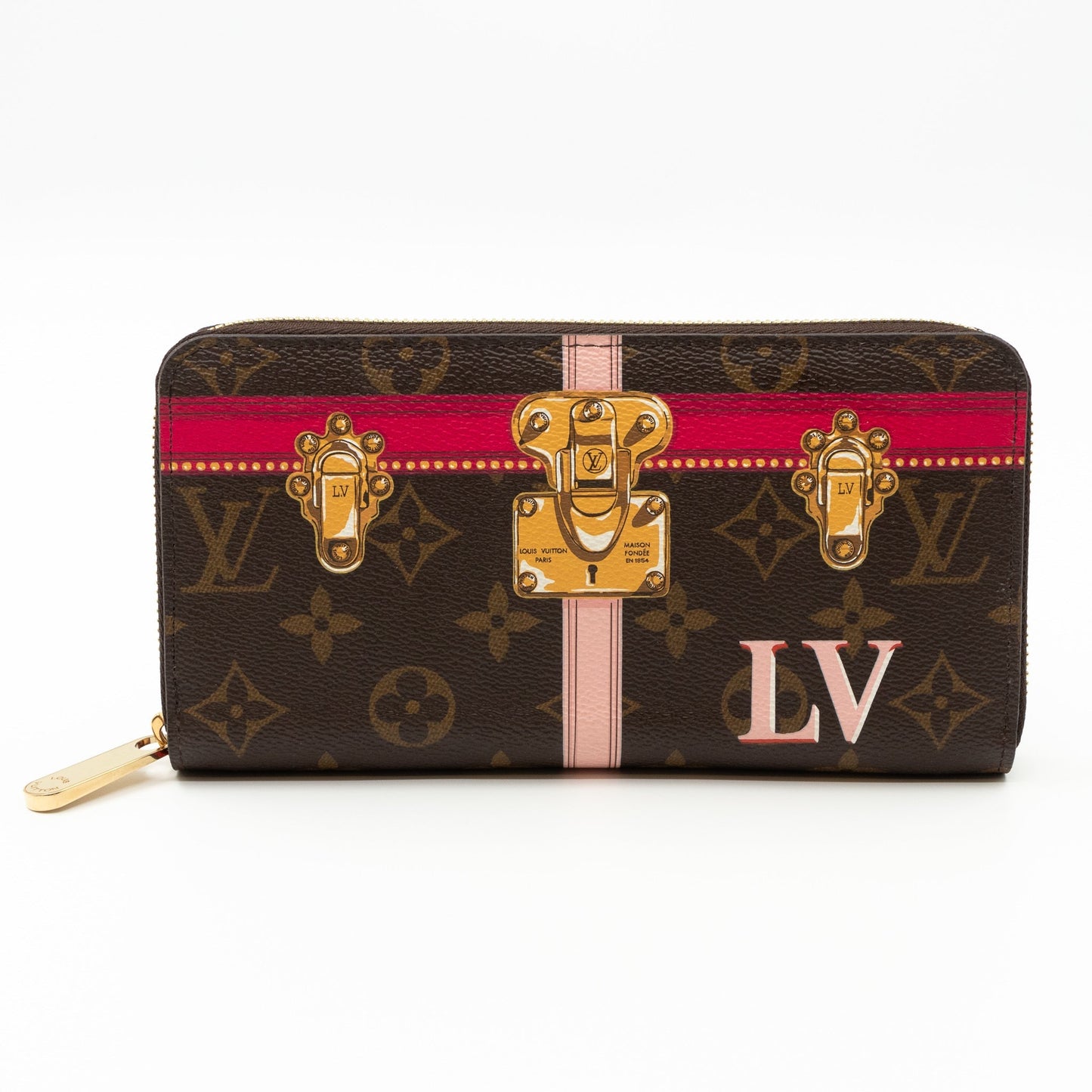 Zippy Wallet Monogram Summer Trunks