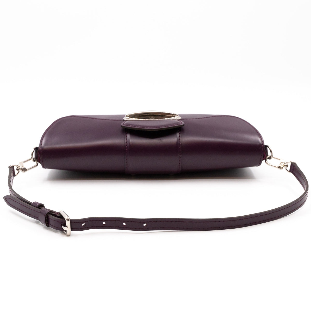 Pochette Montaigne Epi Leather Cassis