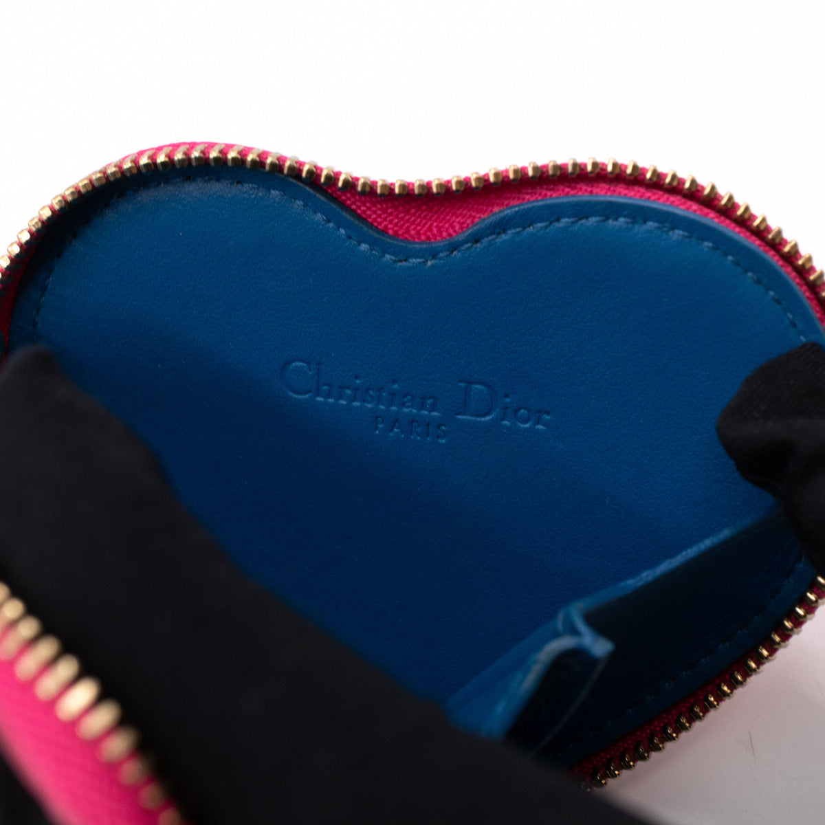 Heart Coin Purse Pink Patent