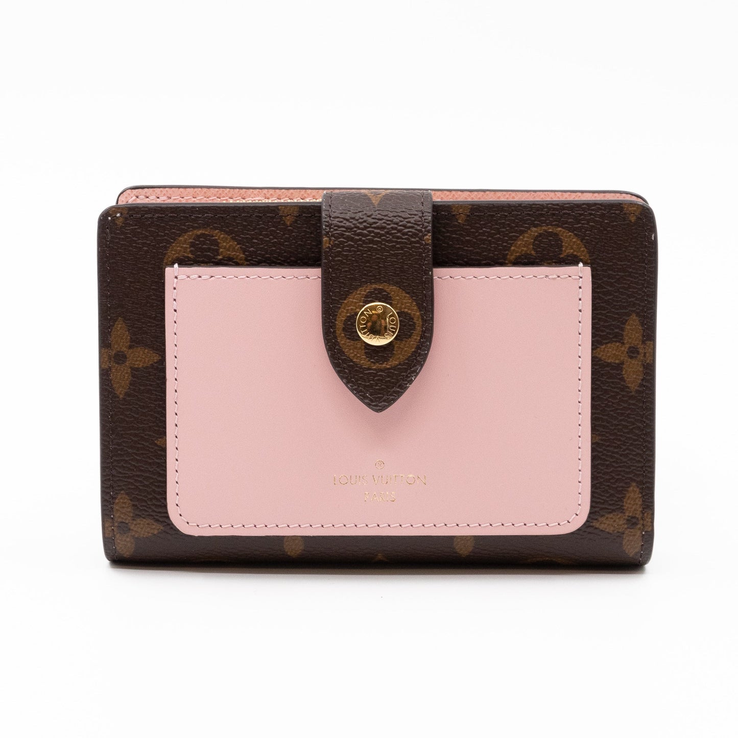 Juliette Wallet Monogram Rose Ballerine