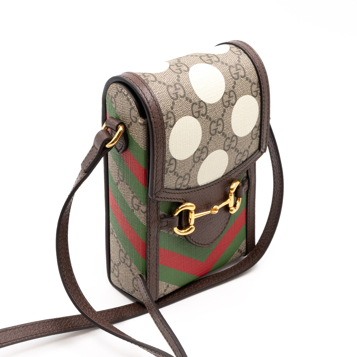 Horsebit 1955 Mini Bag GG Supreme Geometric Print