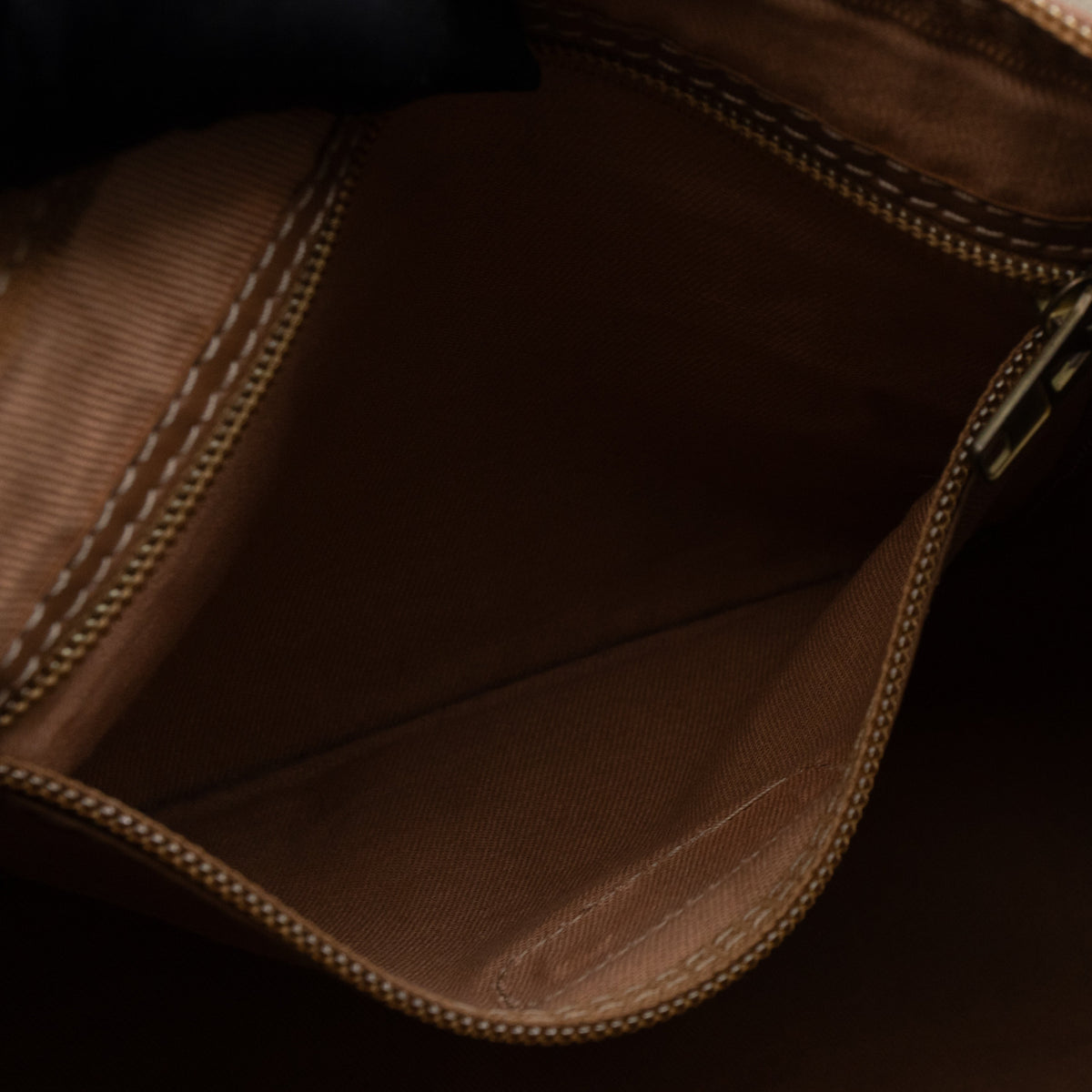 Boston Duffle Bag Brown Honeycomb