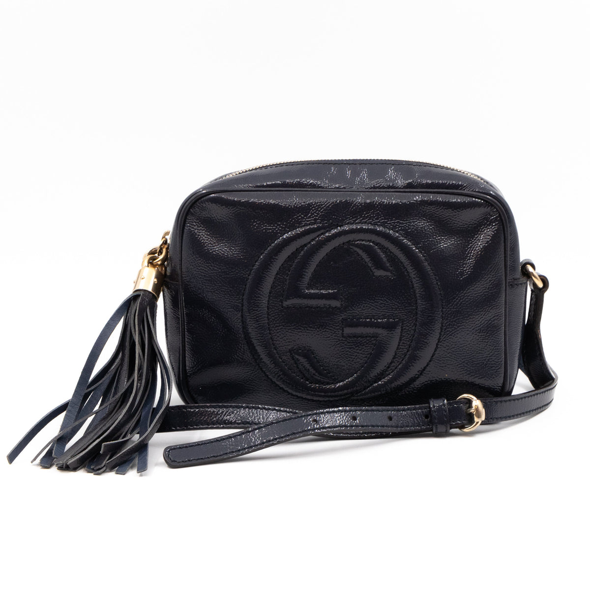 Disco Soho Blue Patent Leather