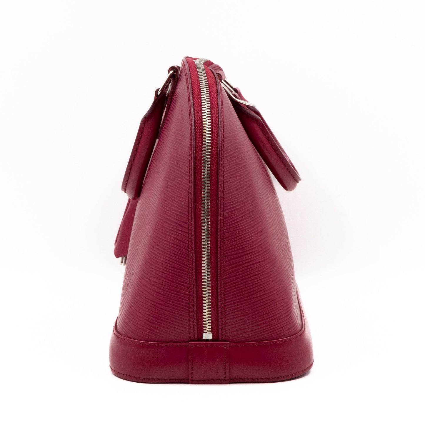 Alma PM Epi Leather Fuchsia with Shoulder Strap