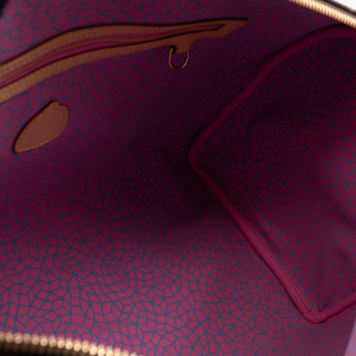 Keepall 45 Bandouliere LV x YK Monogram Pumpkin