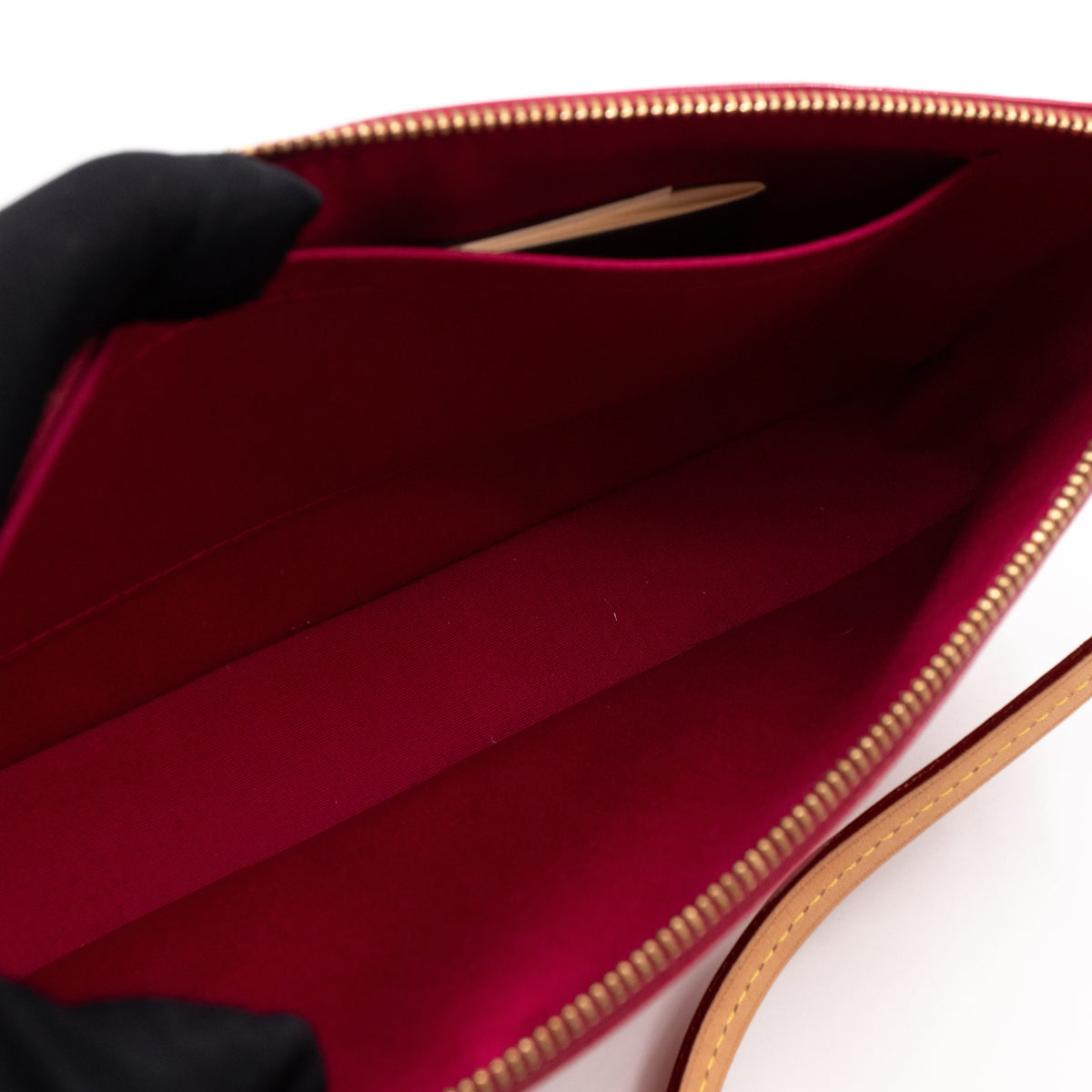 Pochette Accessoires Vernis Indian Rose