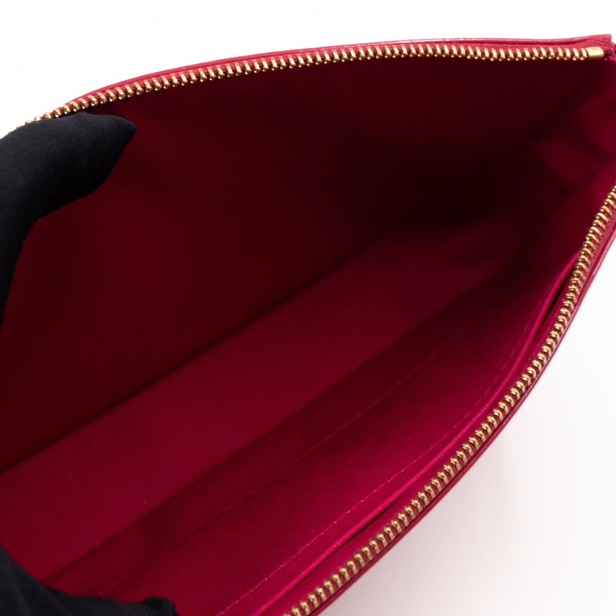 Pochette Accessoires Vernis Indian Rose