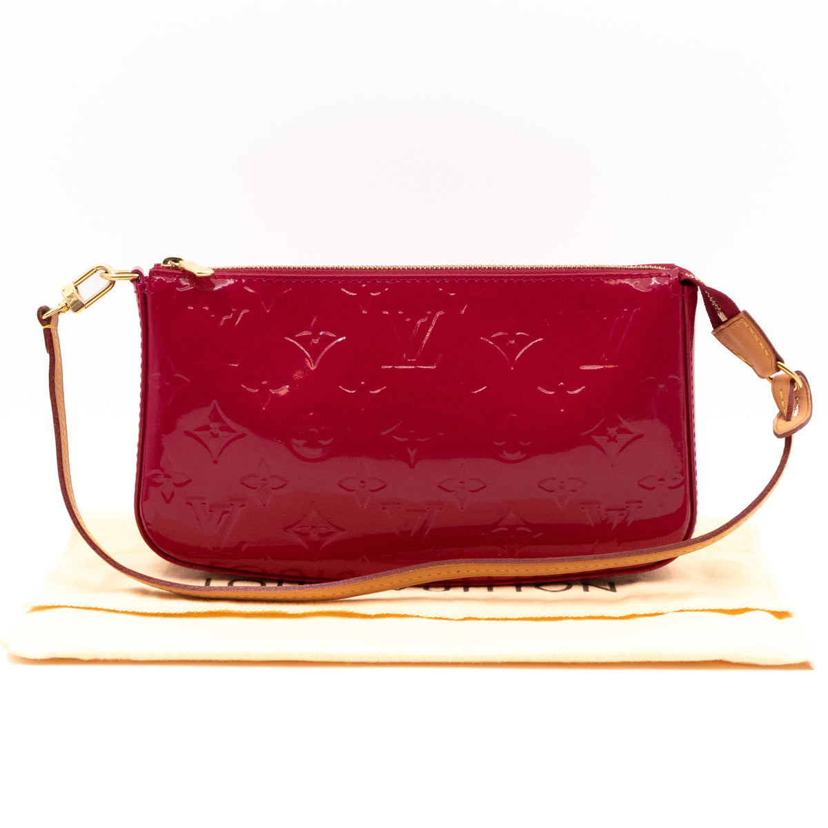 Pochette Accessoires Vernis Indian Rose