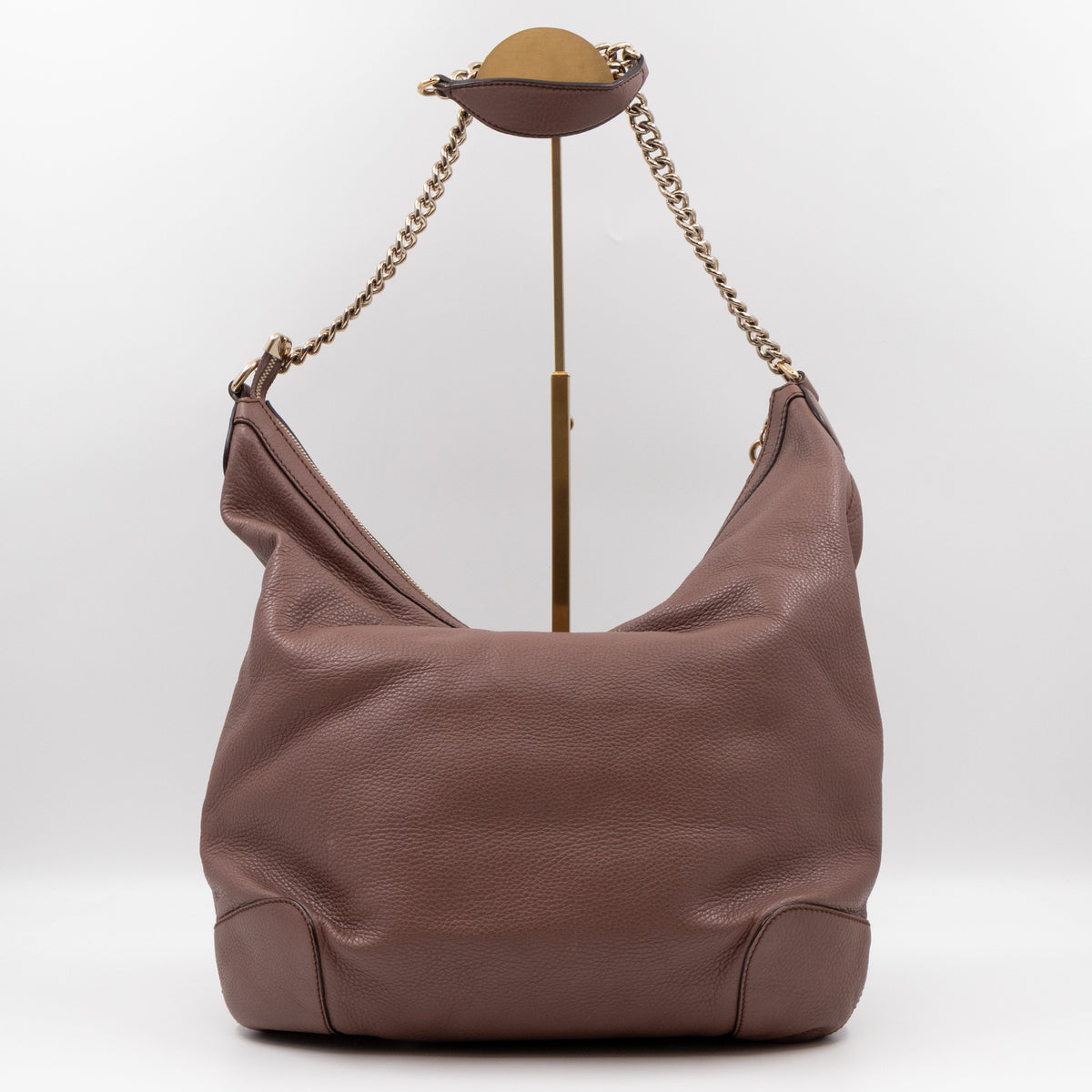 Soho Chain Hobo Leather Purple