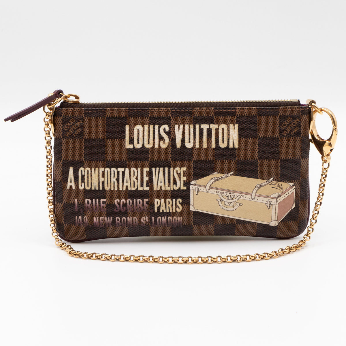 Milla MM Pochette Damier Ebene Trunk