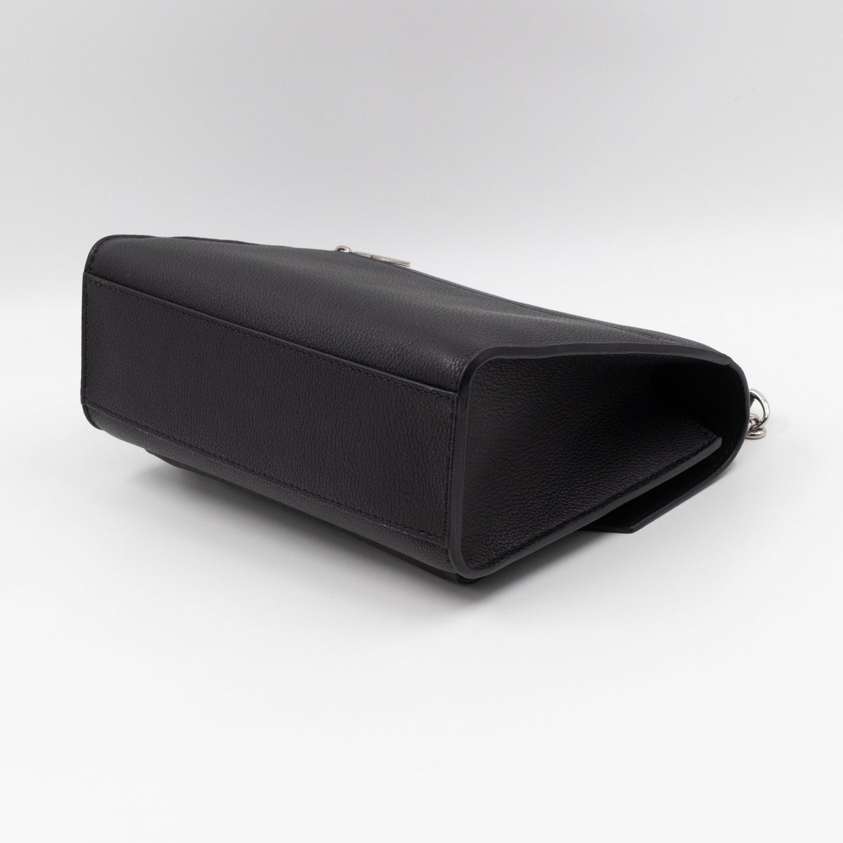 MyLockMe BB Chain Bag Black Leather
