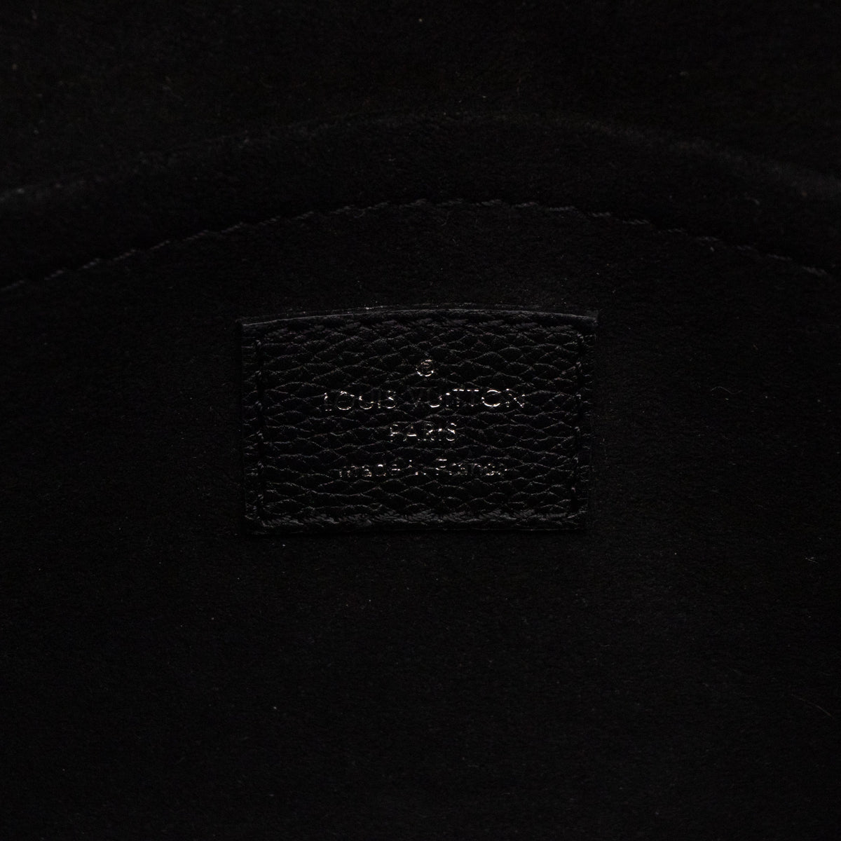 MyLockMe BB Chain Bag Black Leather