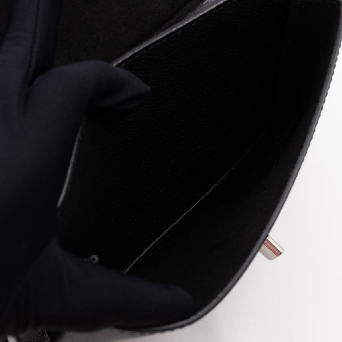 MyLockMe BB Chain Bag Black Leather
