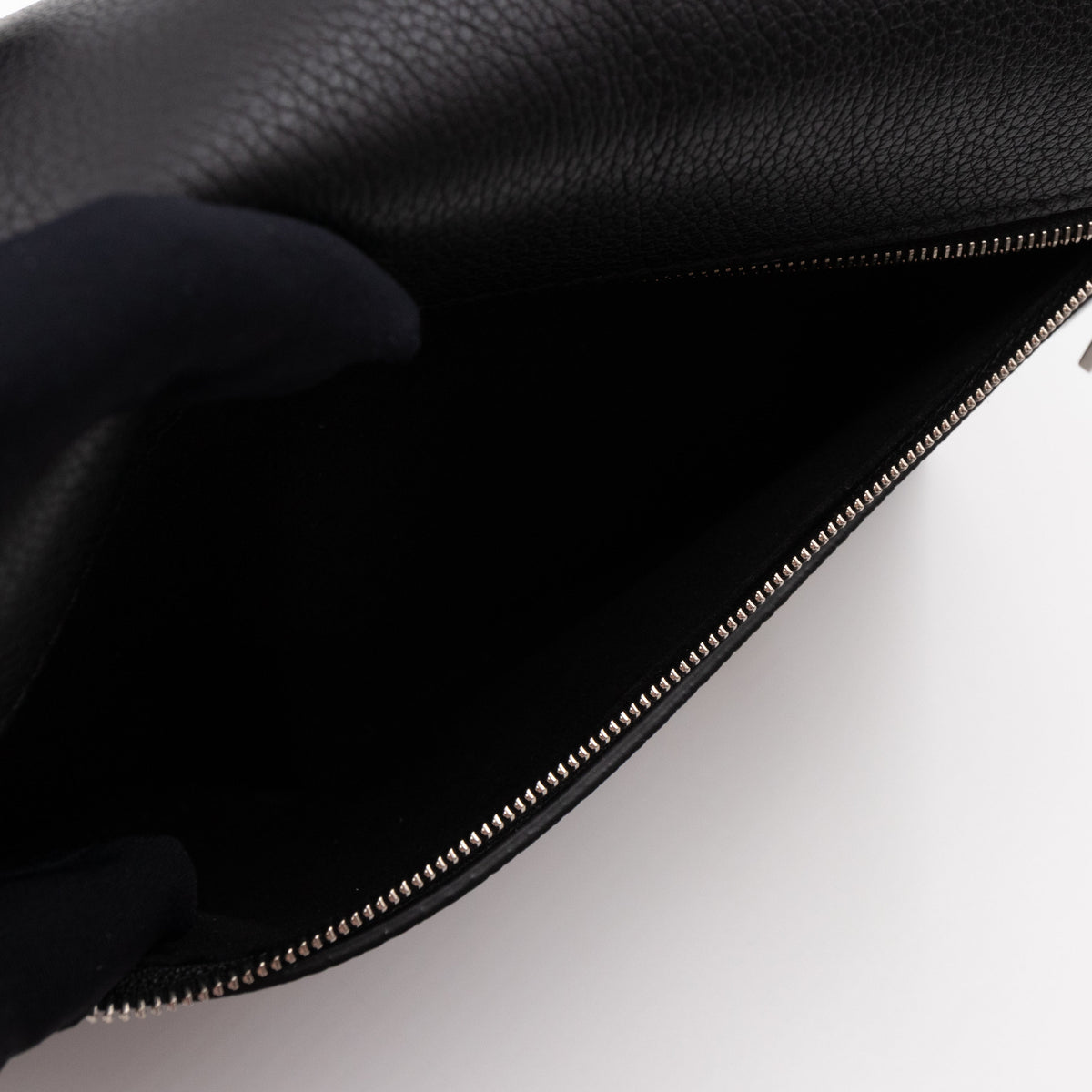 MyLockMe BB Chain Bag Black Leather