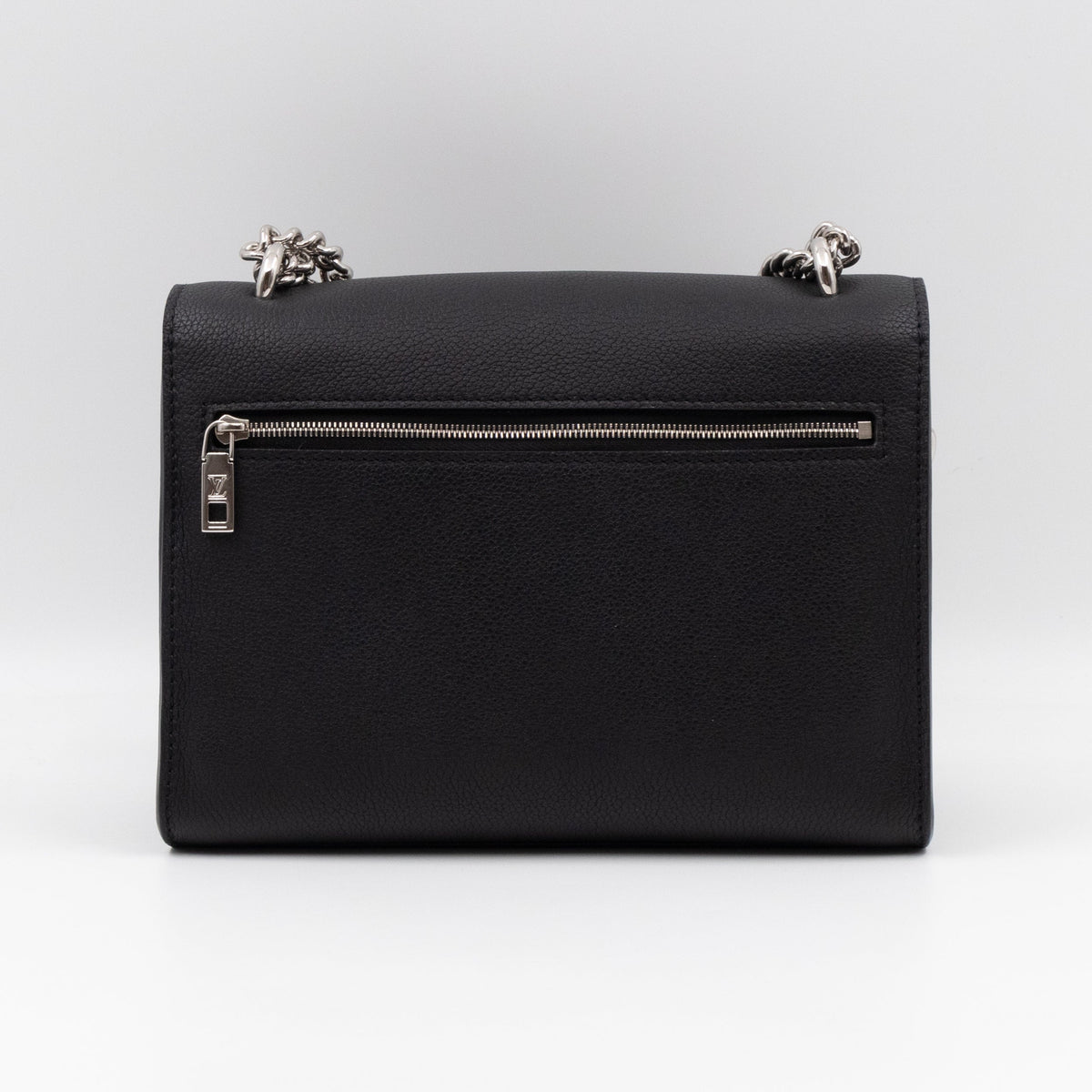 MyLockMe BB Chain Bag Black Leather