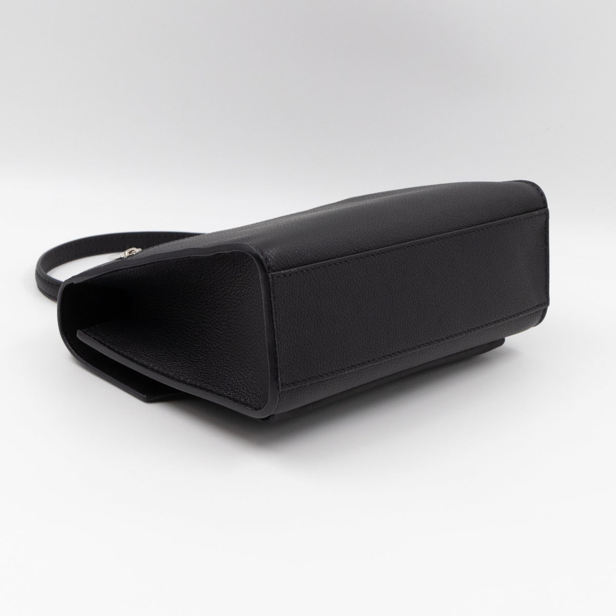 MyLockMe BB Chain Bag Black Leather