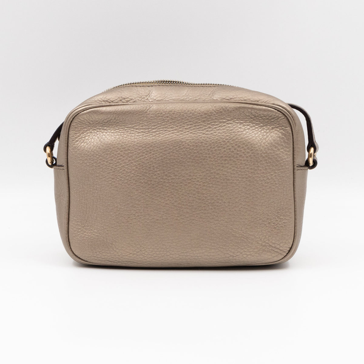 Disco Soho Champagne Metallic Leather