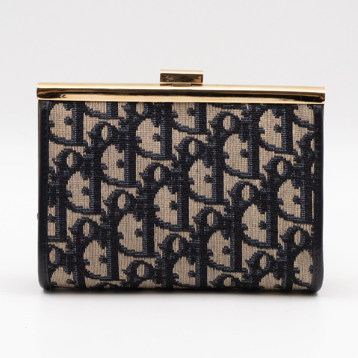 Pouch Blue Dior Oblique Jacquard