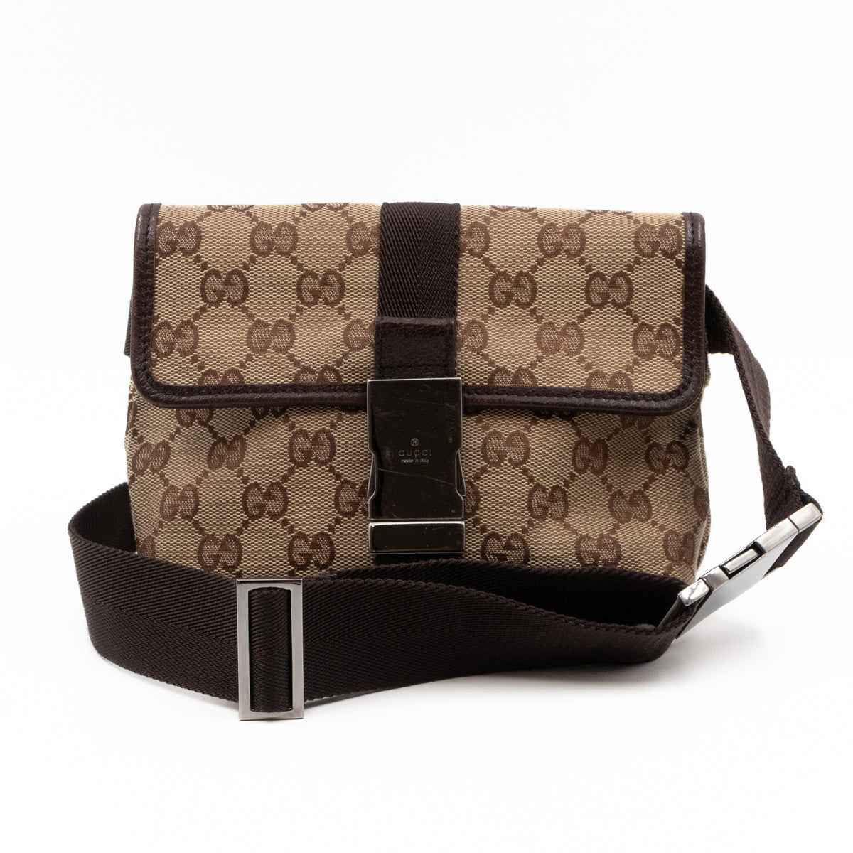 Waist Bag GG Canvas Brown