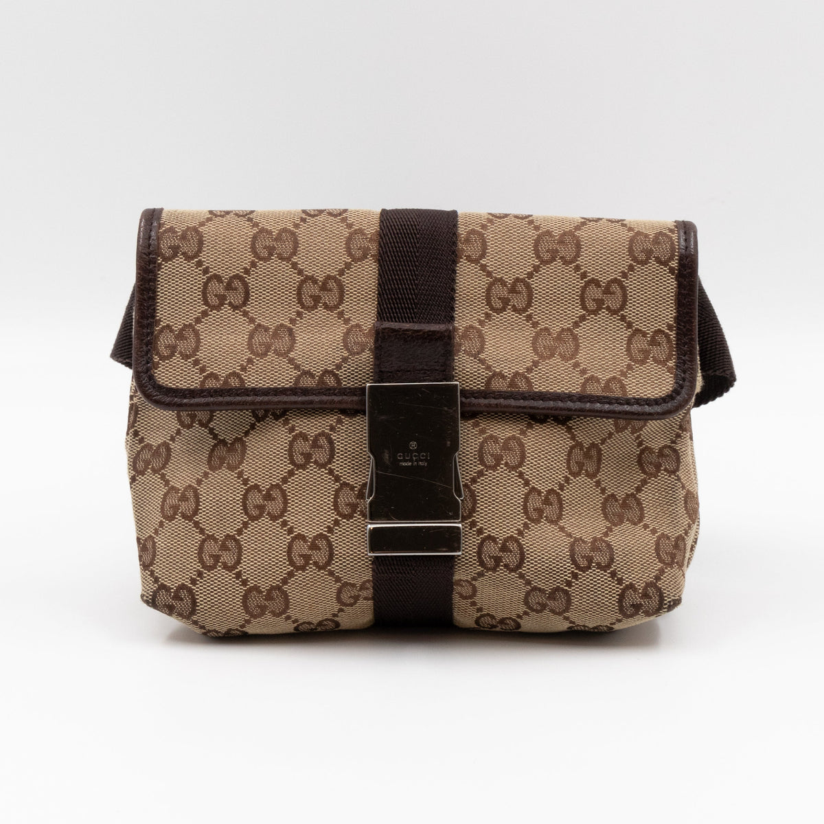 Waist Bag GG Canvas Brown
