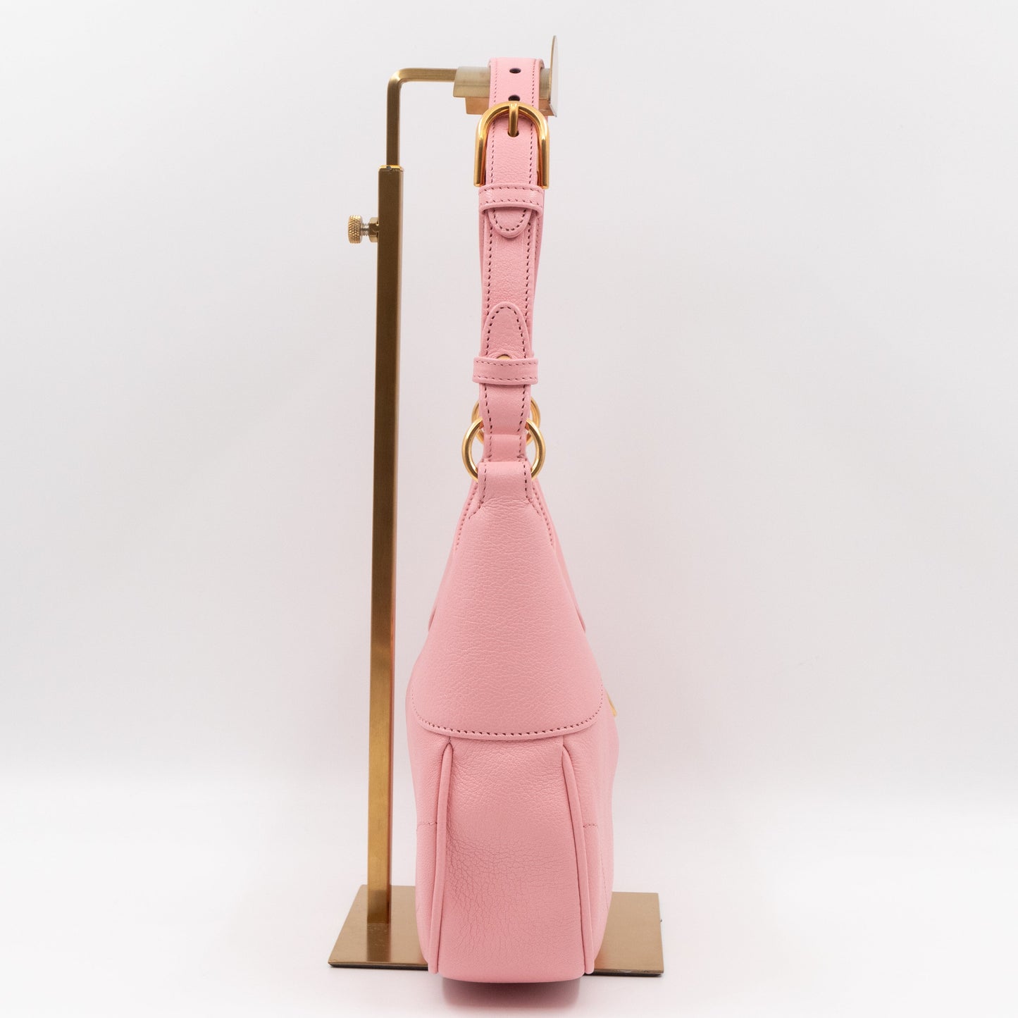 Aphrodite Small Shoulder Bag Light Pink Leather