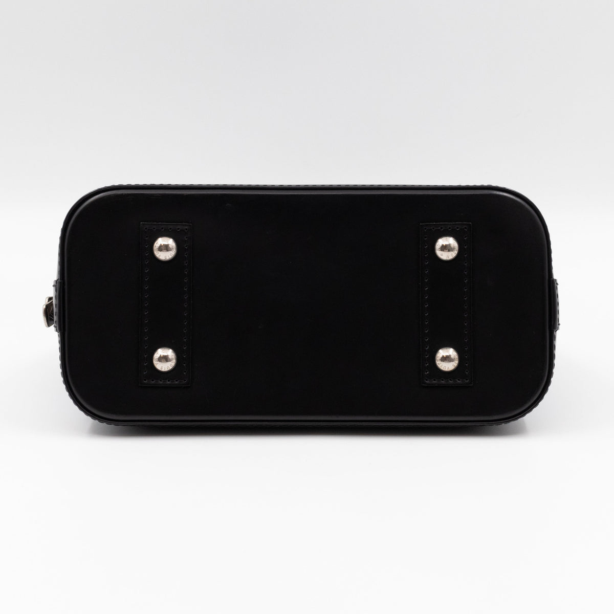 Alma BB Epi Leather Denim Blue Black