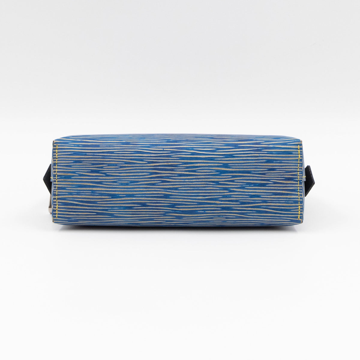 Cosmetic Pouch PM Epi Leather Denim Blue