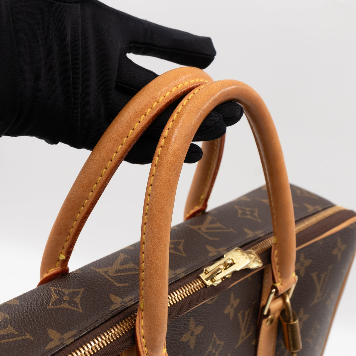 Cupertino Monogram Briefcase