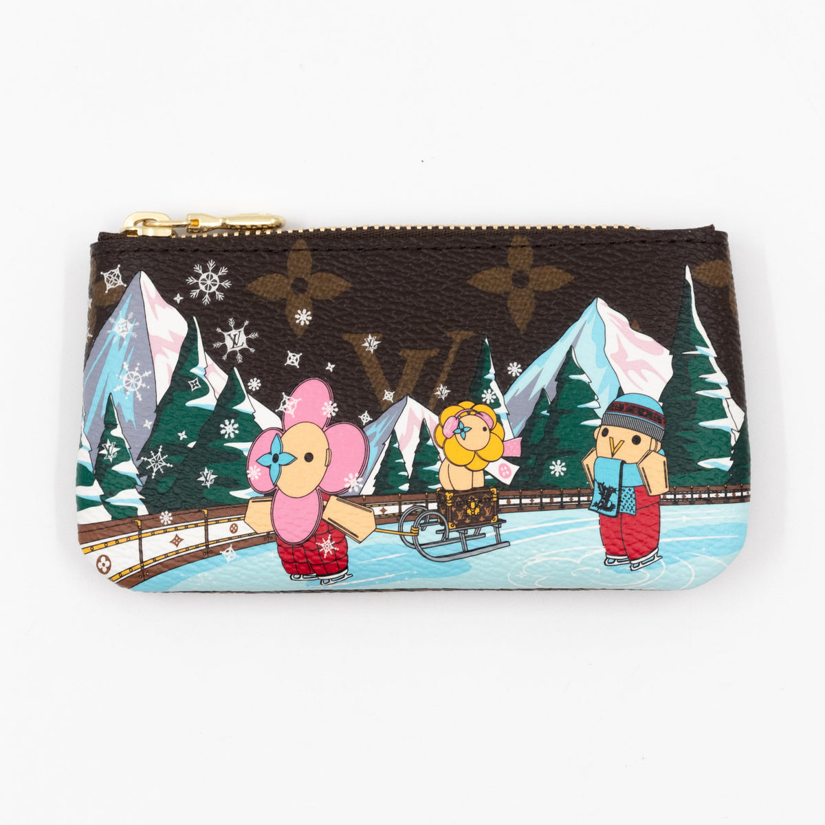 Key Pouch Monogram Christmas 2023