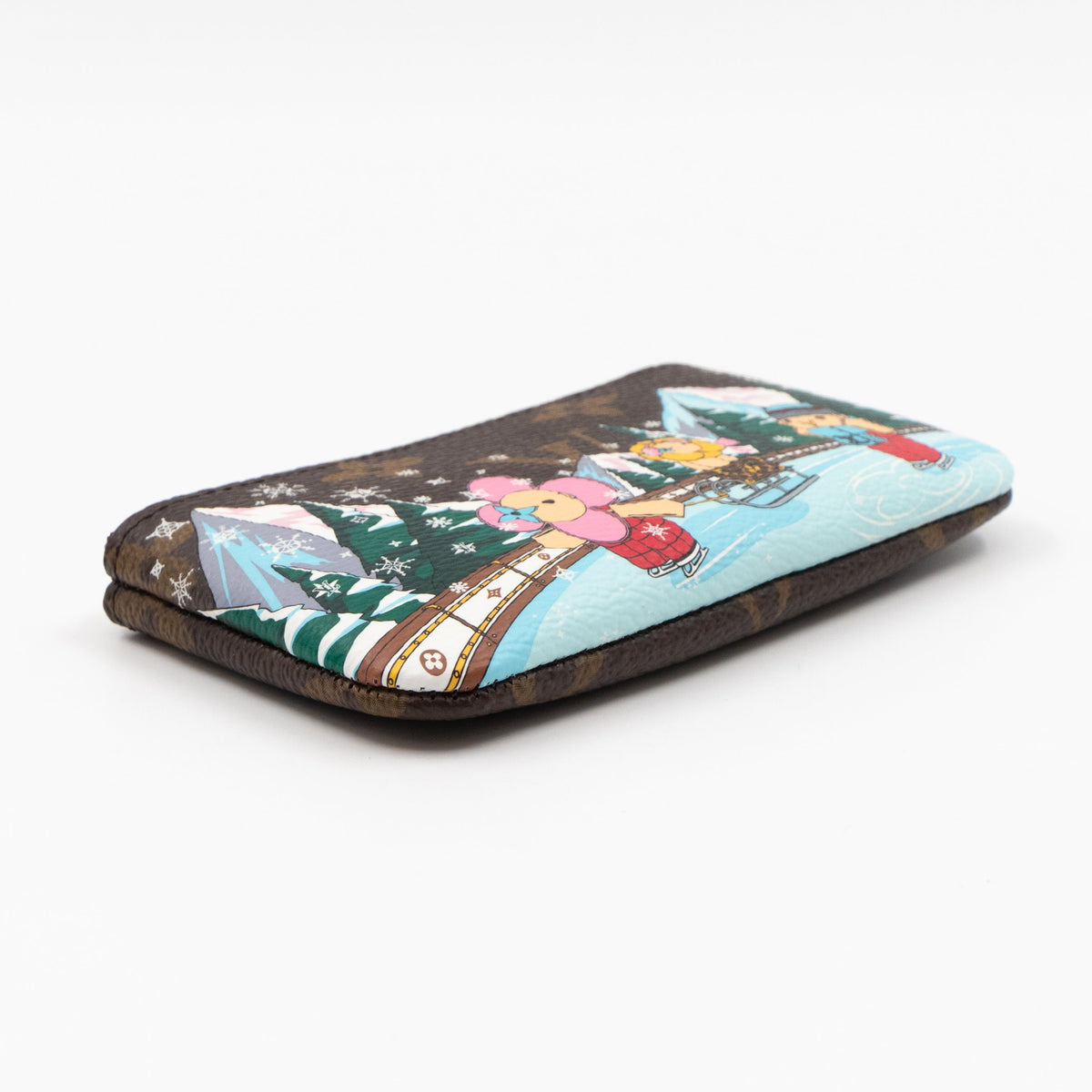 Key Pouch Monogram Christmas 2023