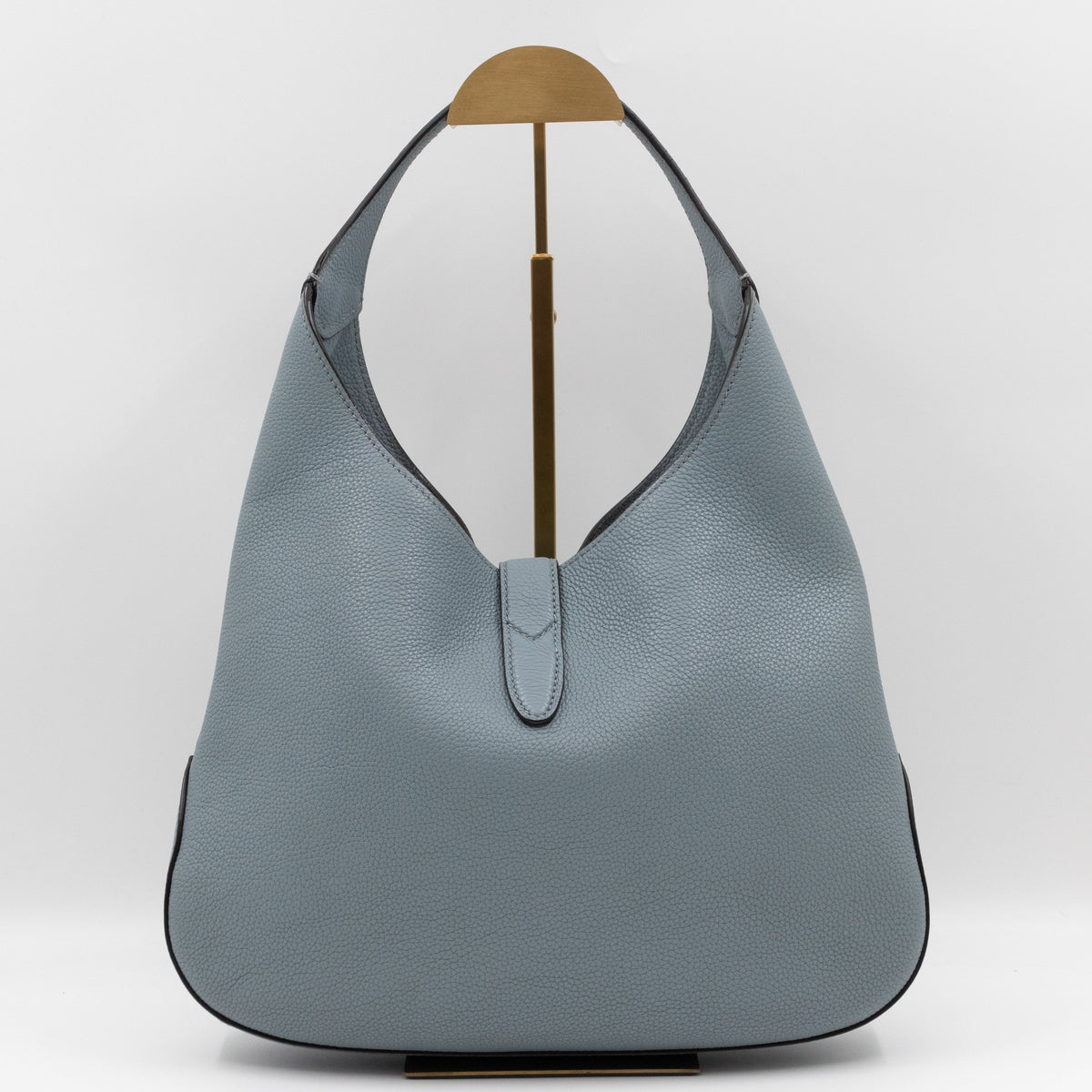 Jackie Hobo Bag Smoke Grey Leather