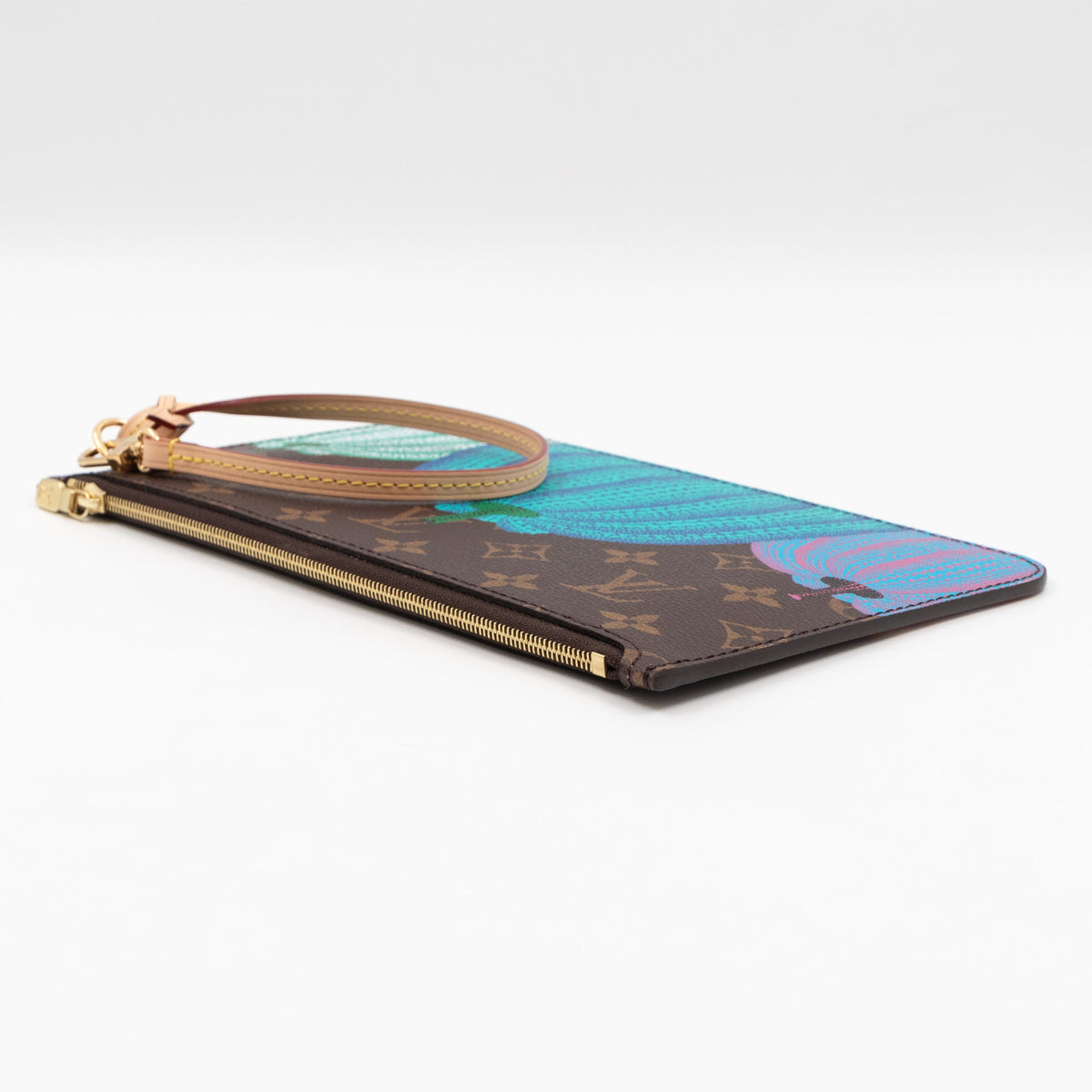 Neverfull Pochette LV x YK Monogram Pumpkins