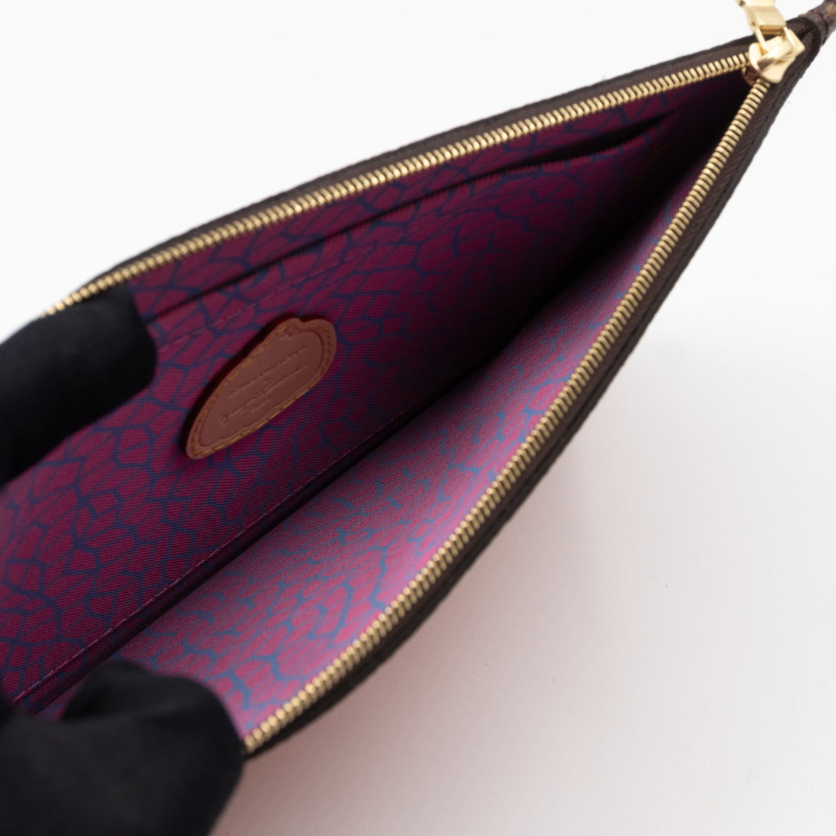 Neverfull Pochette LV x YK Monogram Pumpkins