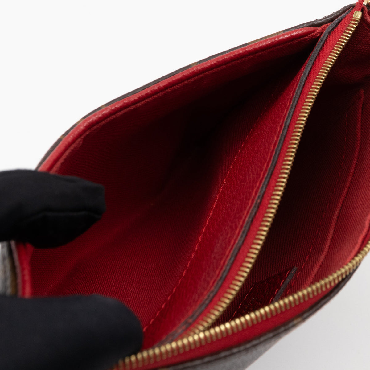 Pallas Clutch Monogram Red