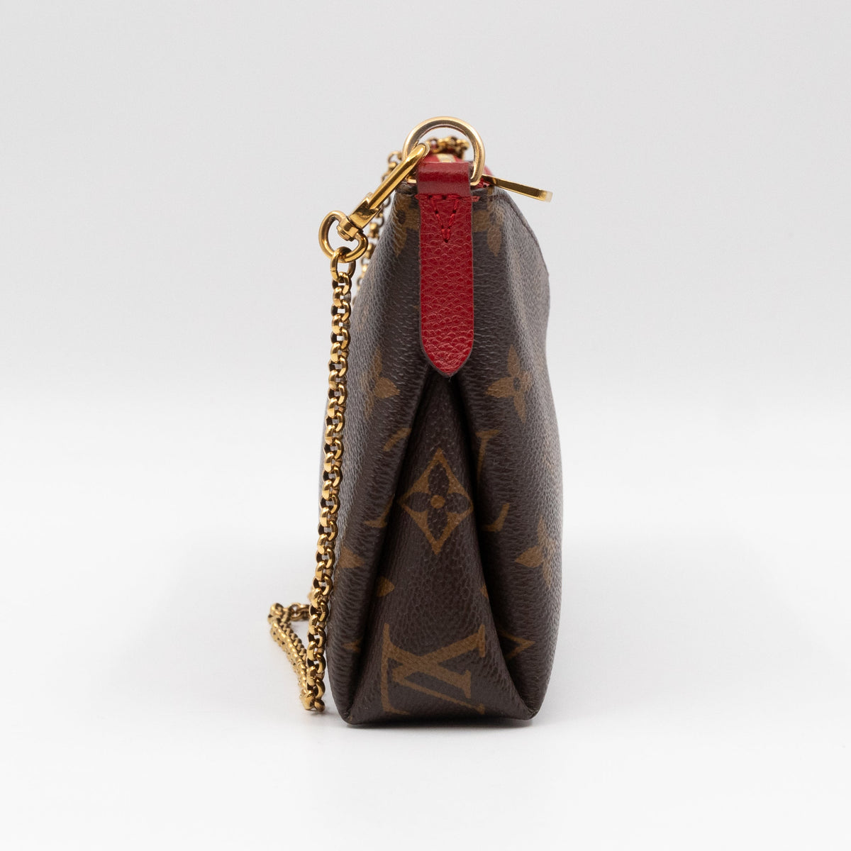 Pallas Clutch Monogram Red