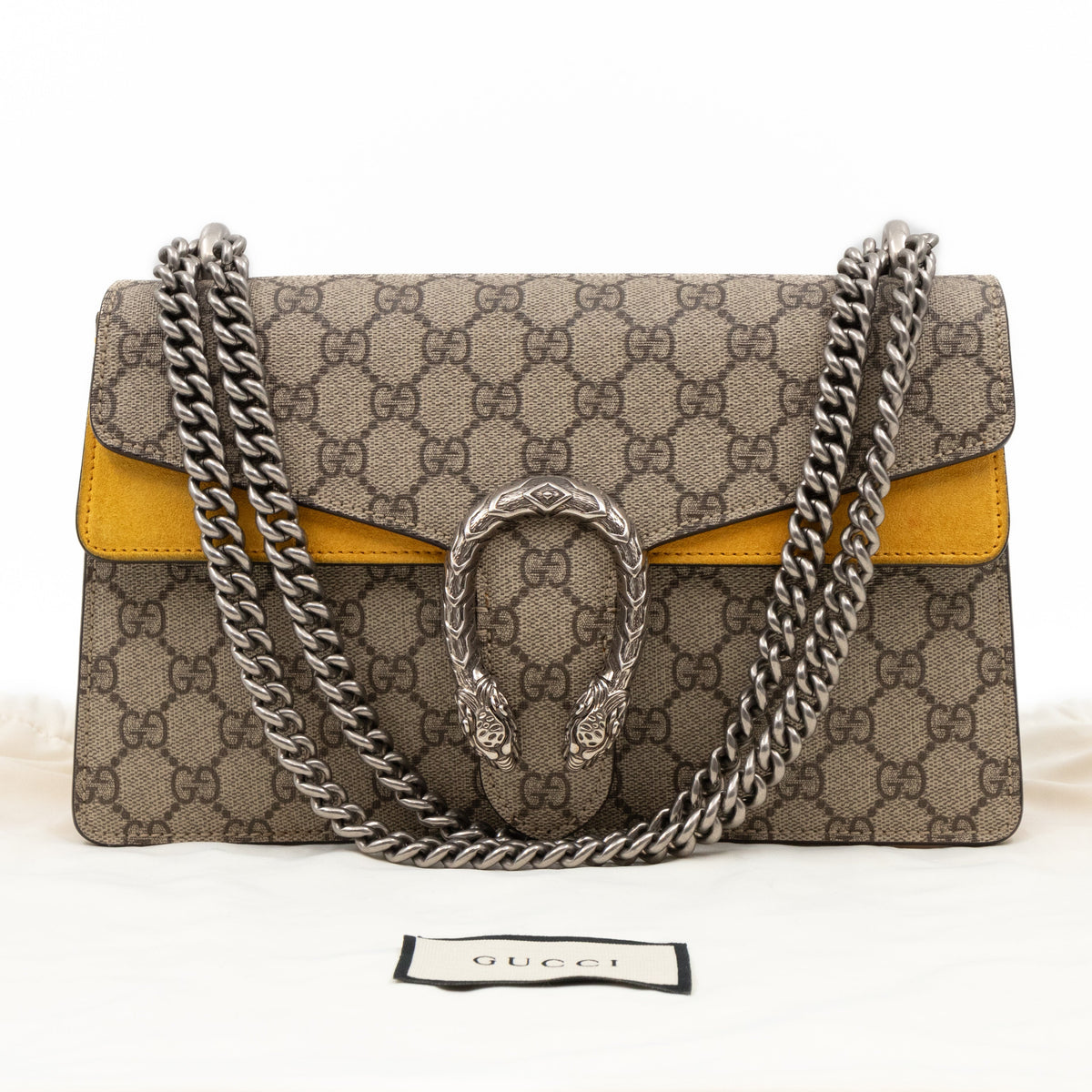 Dionysus Small GG Supreme Yellow